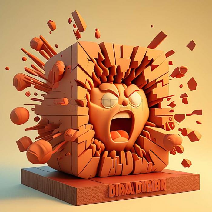 3D модель Гра Cartoon Network Punch Time Explosion (STL)